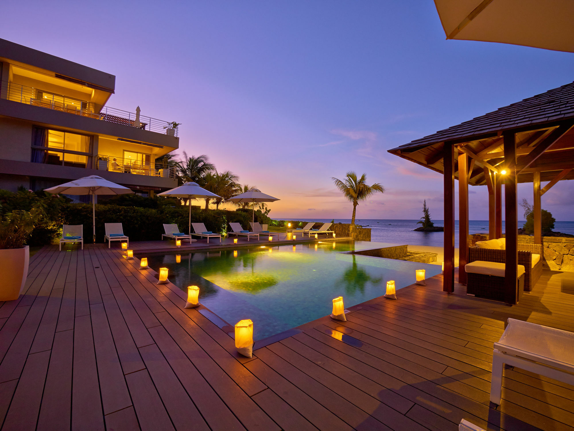 Bon Azur Beachfront Suites & Penthouses With Lov Trou aux Biches Buitenkant foto