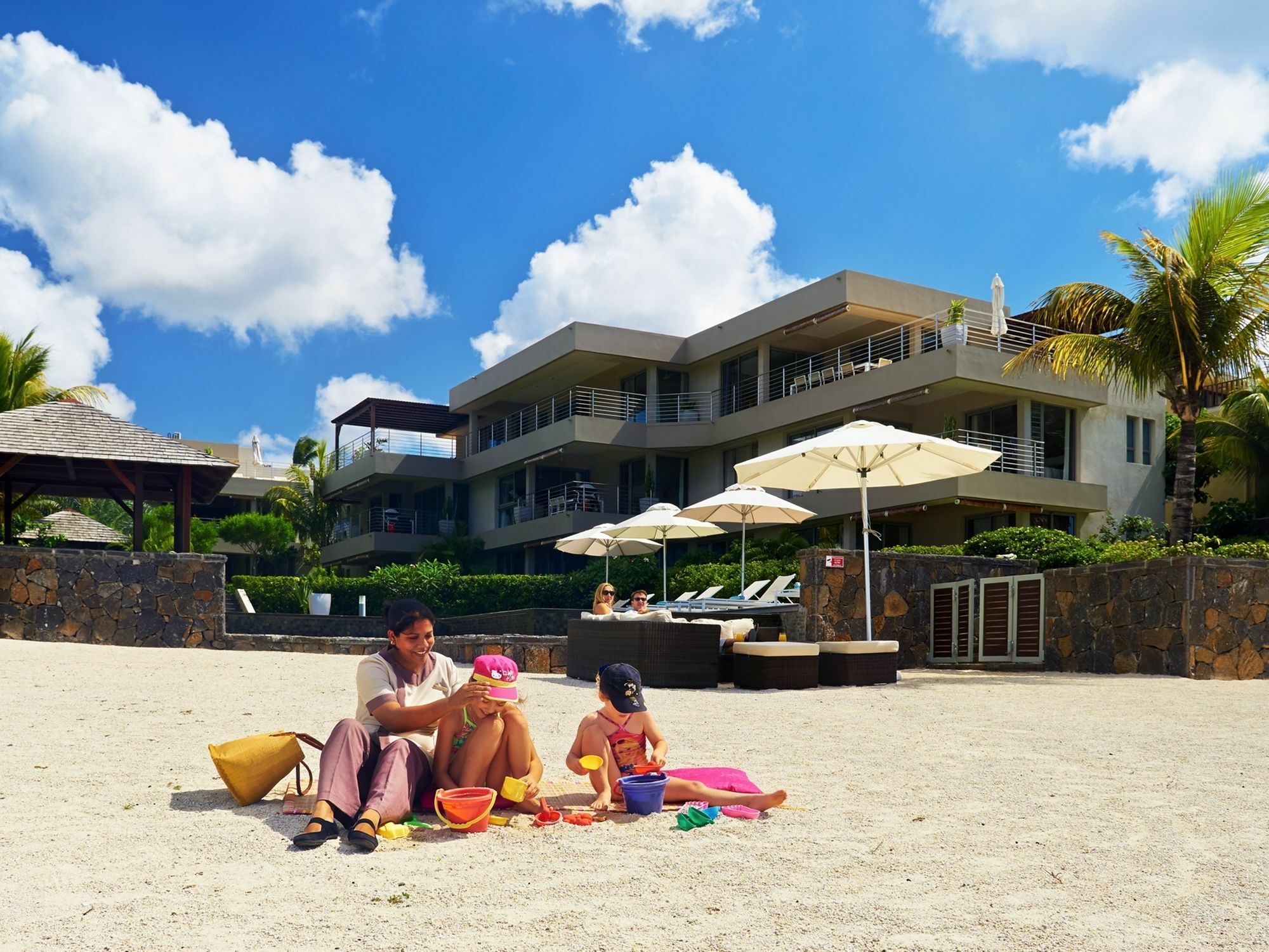 Bon Azur Beachfront Suites & Penthouses With Lov Trou aux Biches Buitenkant foto